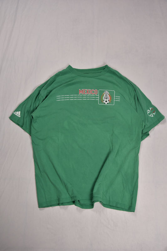 Vintage Adidas "MEXICO" T-Shirt / L