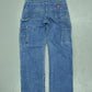 Dickies Double Knee Blue Jeans Vintage / 32x34