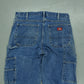 Dickies Double Knee Blue Jeans Vintage / 32x34