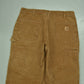 Carhartt Double Knee Workwear Pants Beige Vintage / 36x32