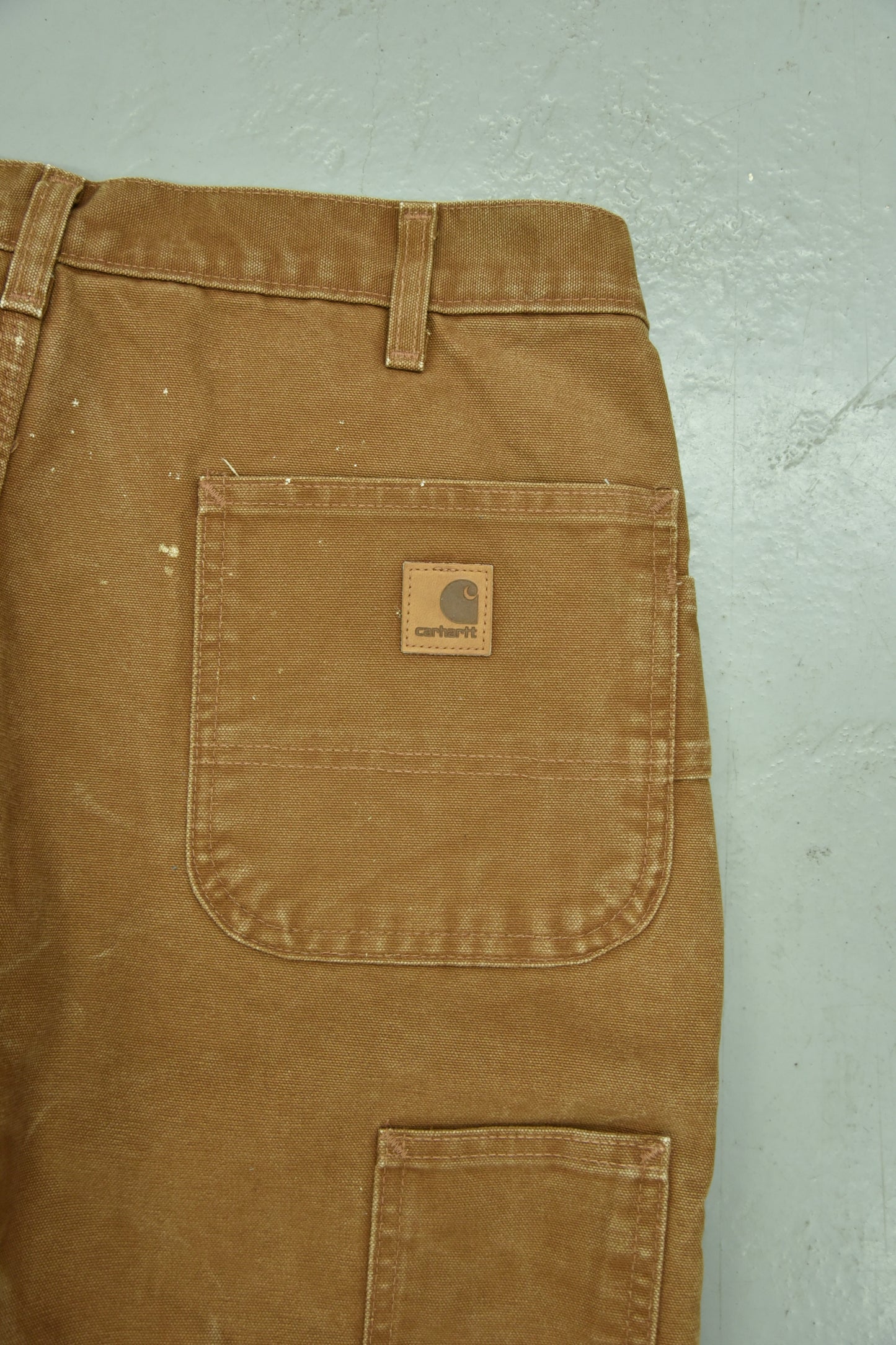 Carhartt Double Knee Workwear Pants Beige Vintage / 36x32