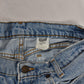 Levi's 550 Orange Tab Cropped Jeans Made in USA Vintage / 28