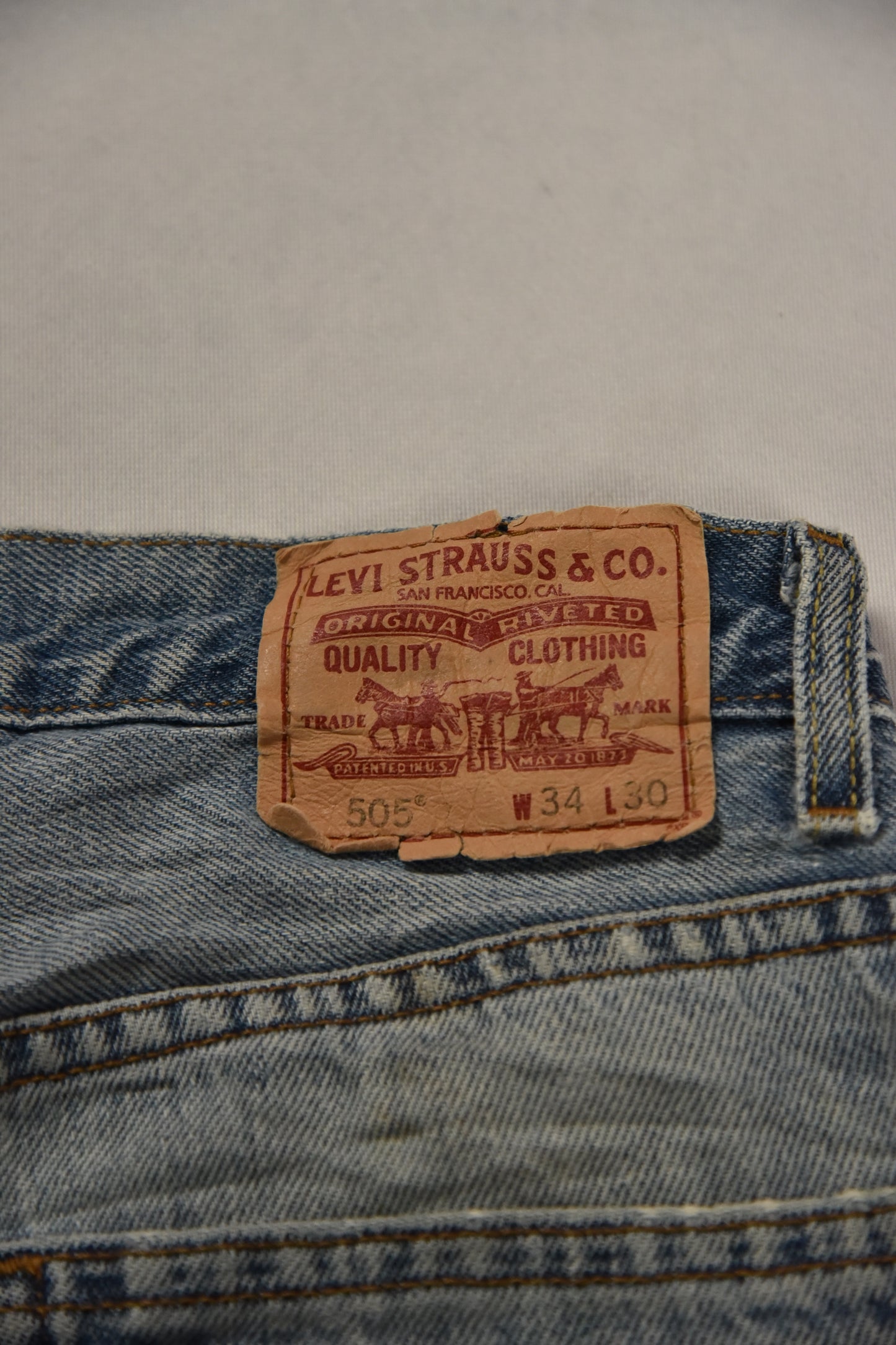 Jeans corti Levi's 505 vintage / 34