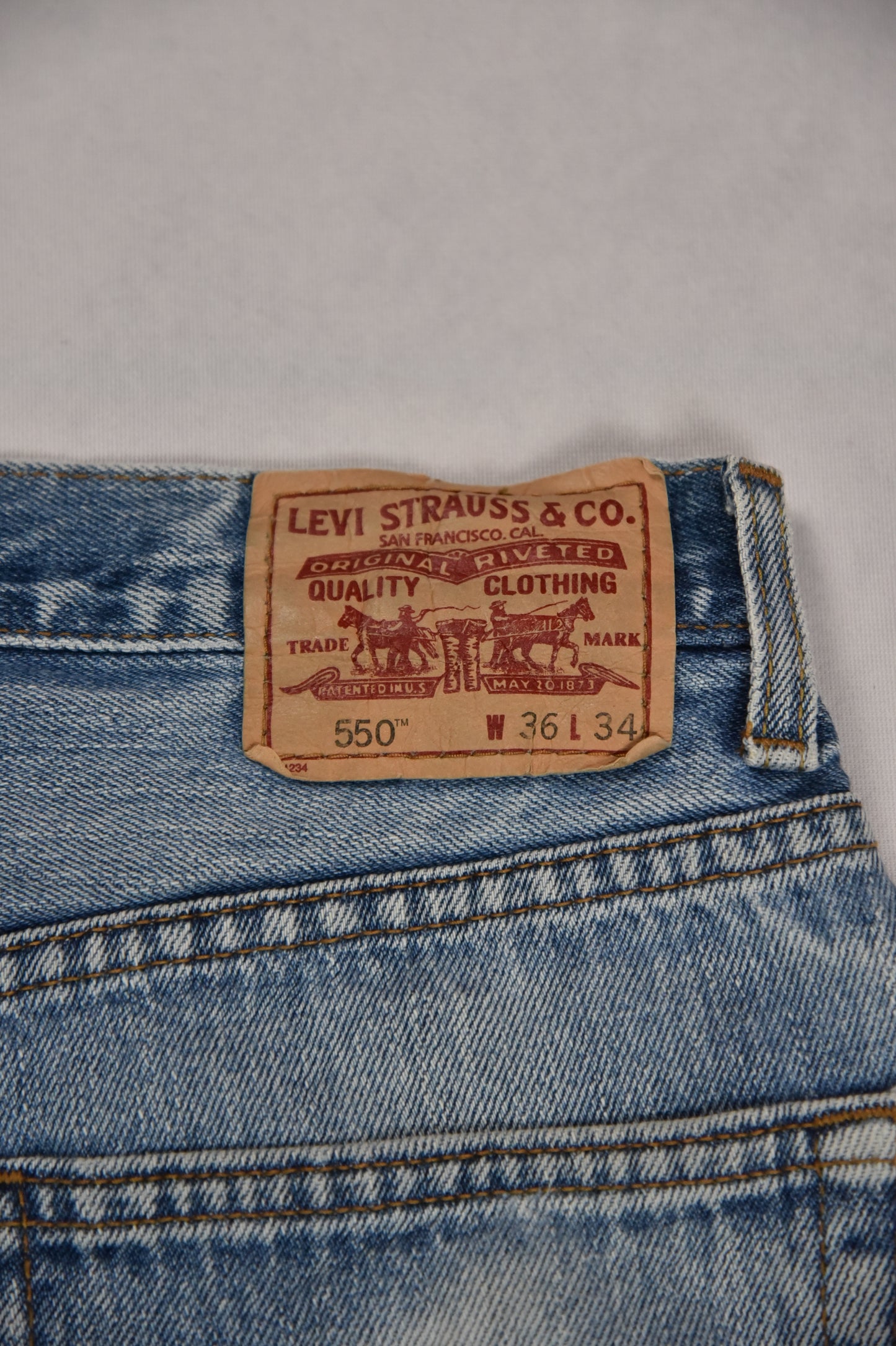 Jeans corti Levi's 550 vintage / 36