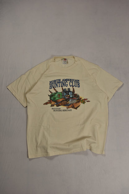 Vintage "HUNTING CLUB" Made in USA T-Shirt / XL