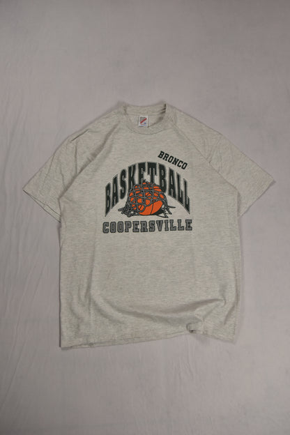 Vintage "COOPERSVILLE BASKETBALL" Made in USA T-Shirt / XL