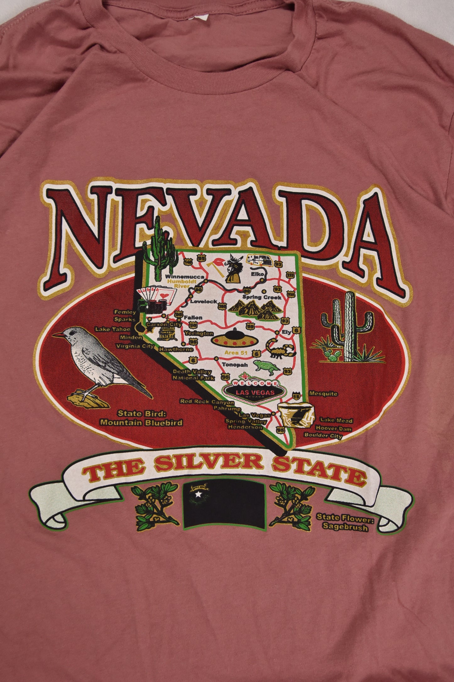 Maglietta vintage "NEVADA" / L