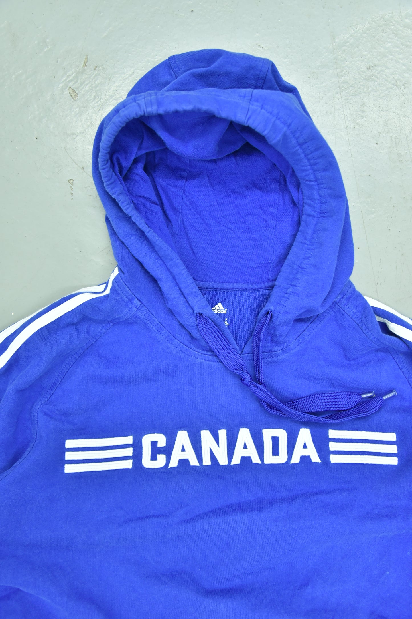 Vintage CANADA Adidas Hoodie / S