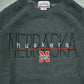 Vintage HUSKERS NEBRASKA Sweatshirt grey / S