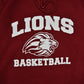 Vintage LIONS Russell Athletic Hoodie Red / L