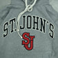 Vintage ST. JOHN'S Grey Hoodie / S