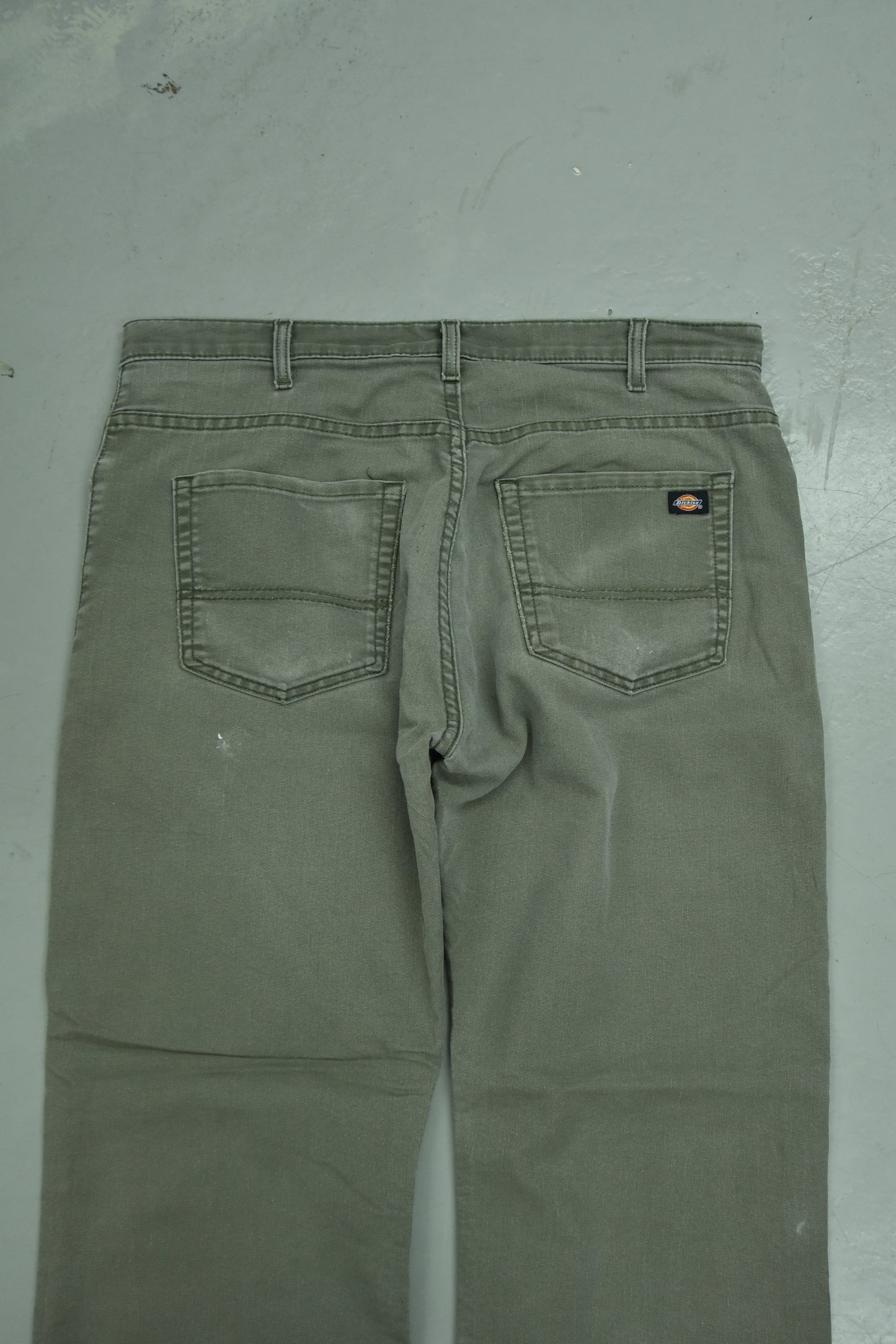 Dickies Workwear Pants Green Vintage / 36x32