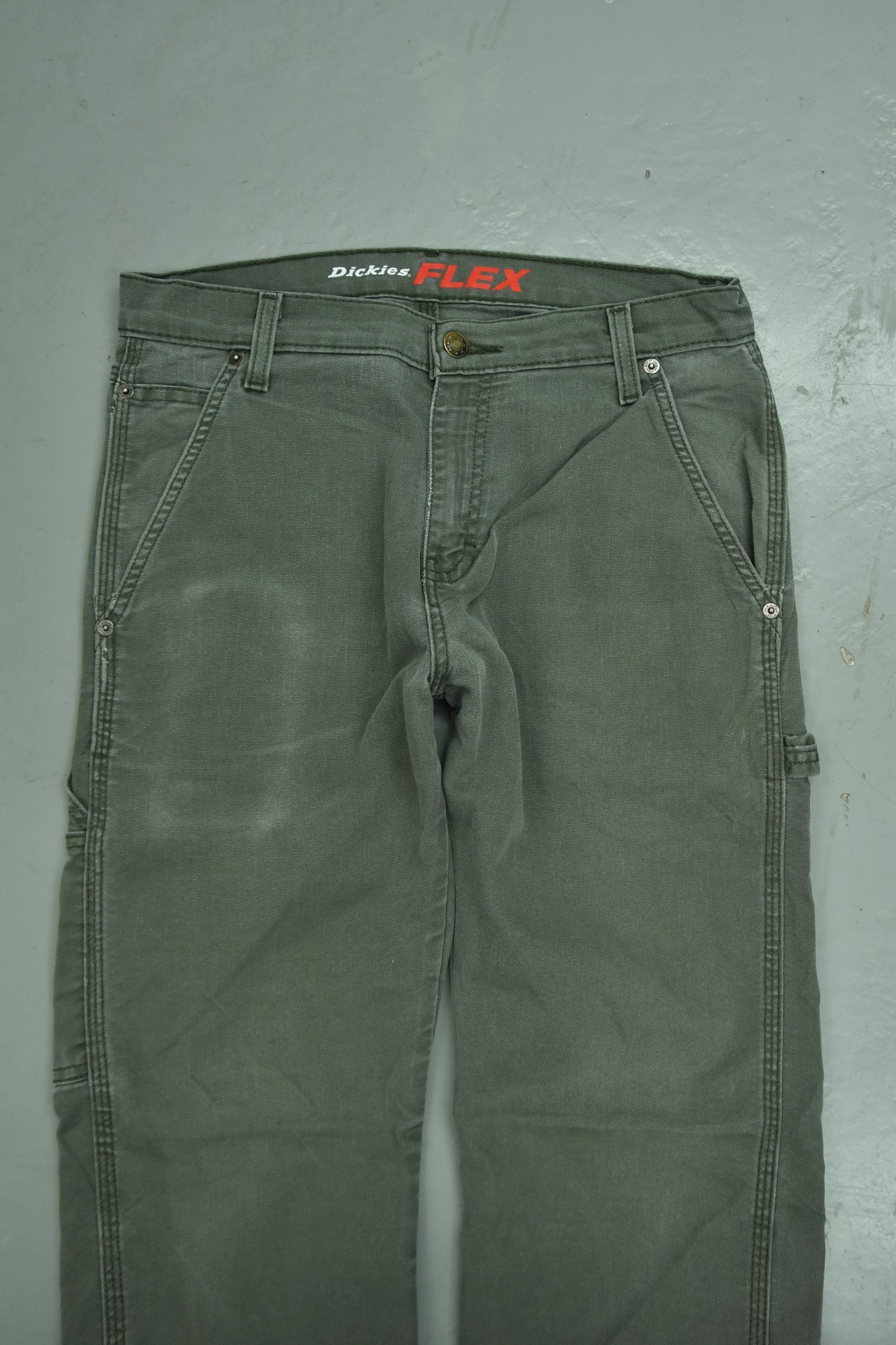 Dickies Workwear Pants Green Vintage / 30x30