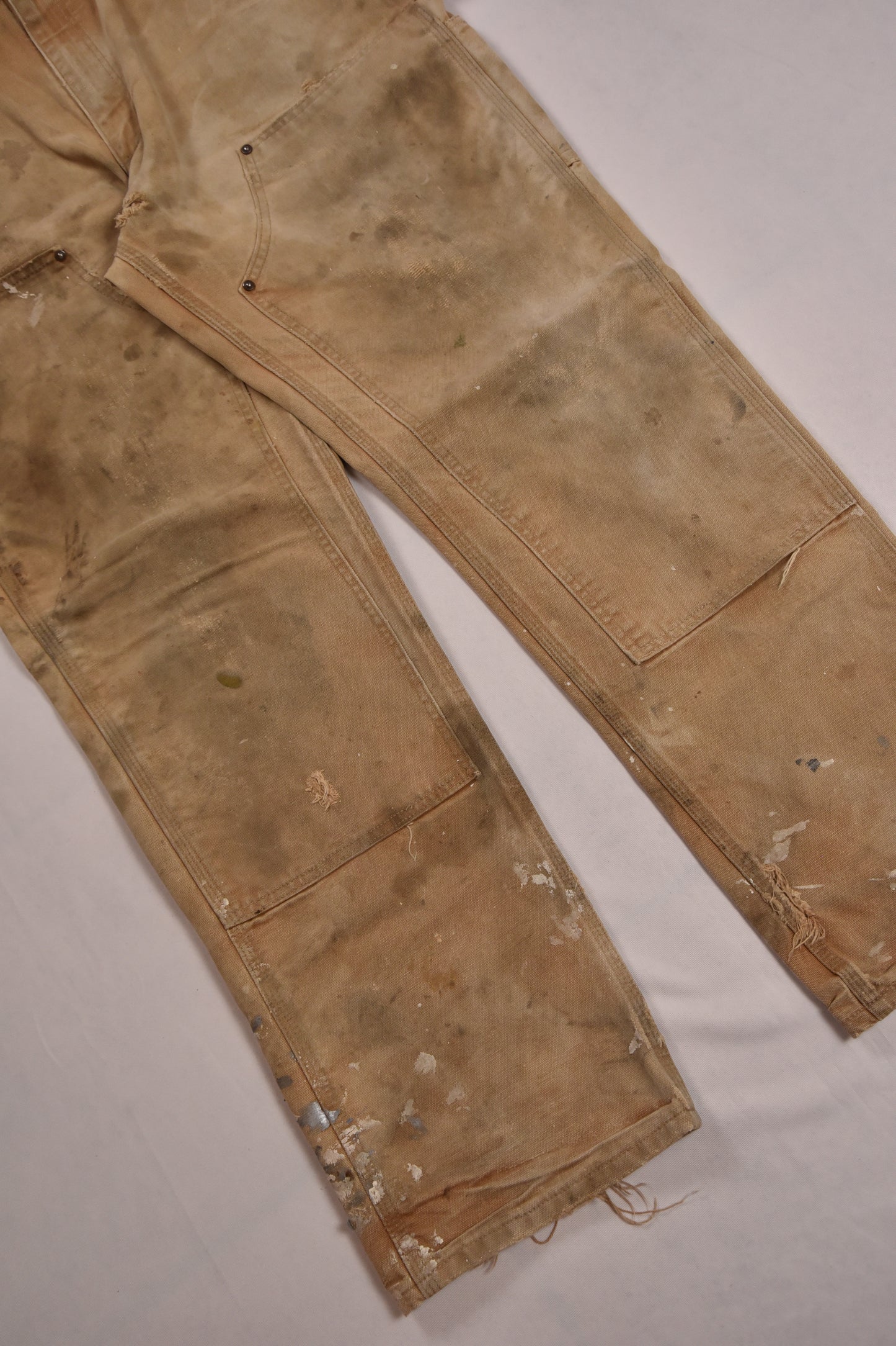 Carhartt Carpenter Pantaloni Doppio Ginocchio Vintage / 34x32