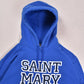 Vintage "Saint Mary" Grafik Hoodie / S
