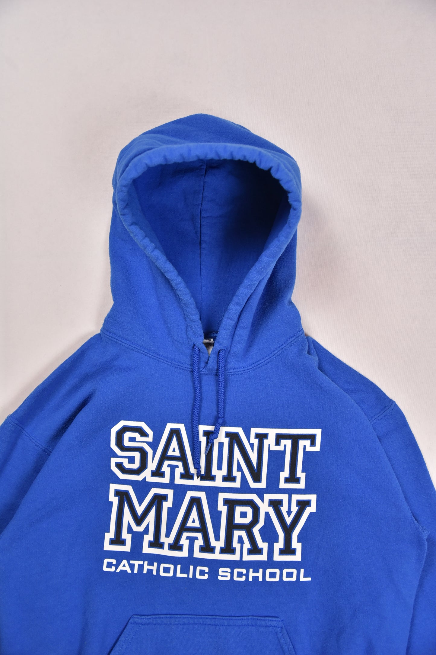 Vintage "Saint Mary" Graphic Hoodie / S