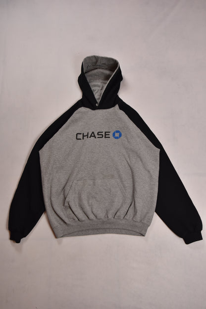 Vintage "CHASE" Grafik Hoodie / XL