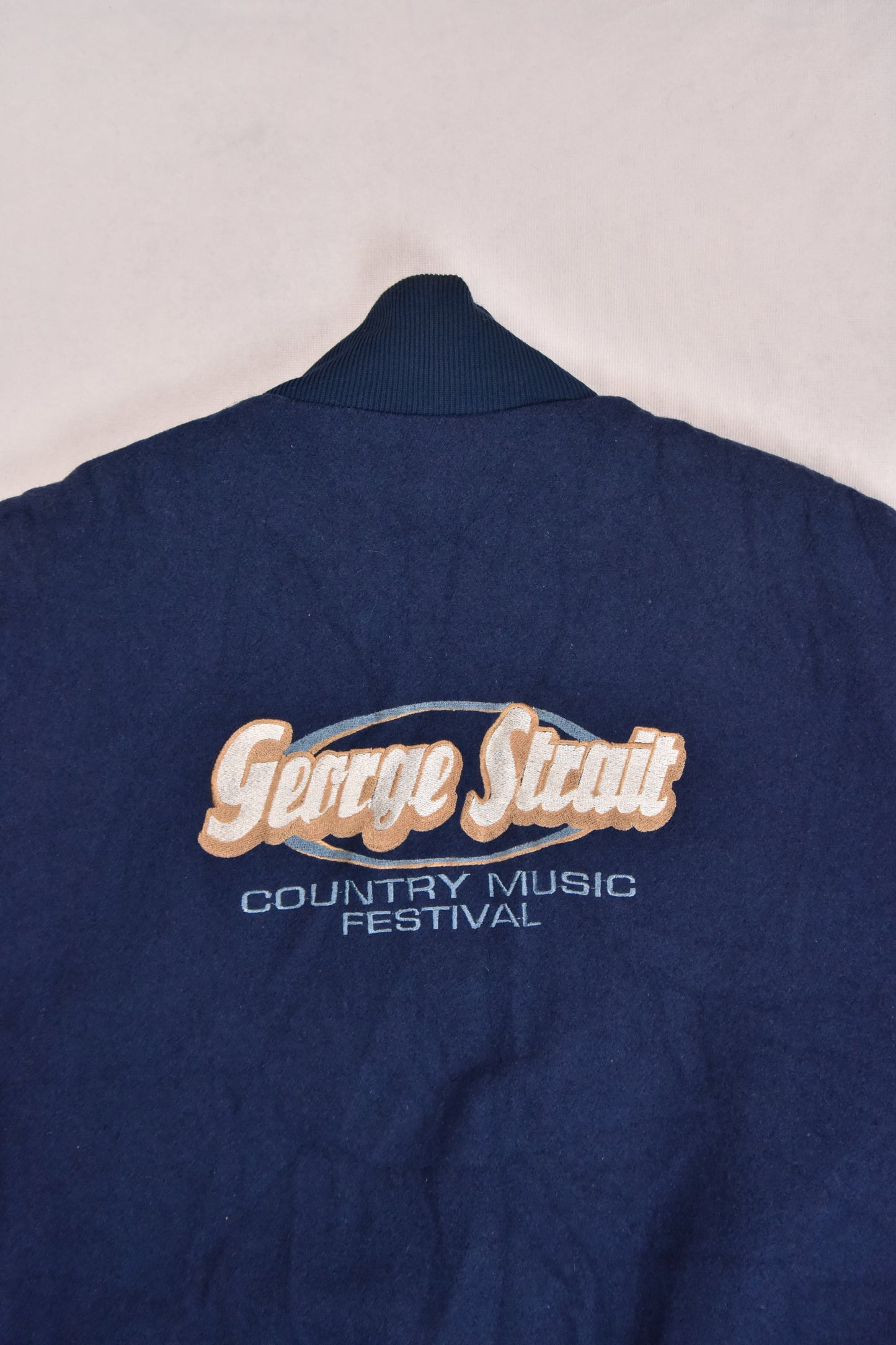 Varsity Jacket "George Strait" Vintage / XXL