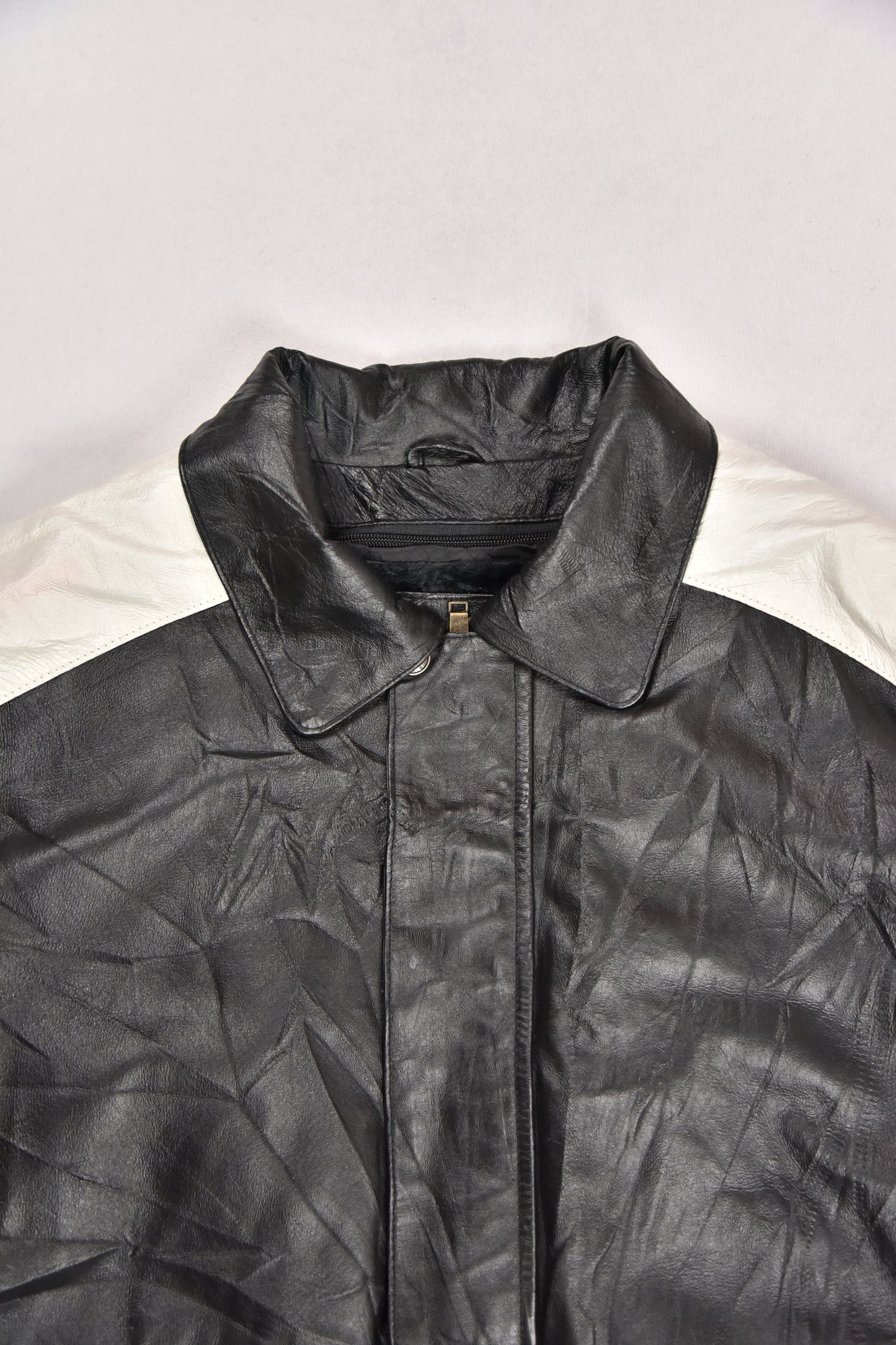 Vintage "USA" leather jacket / M