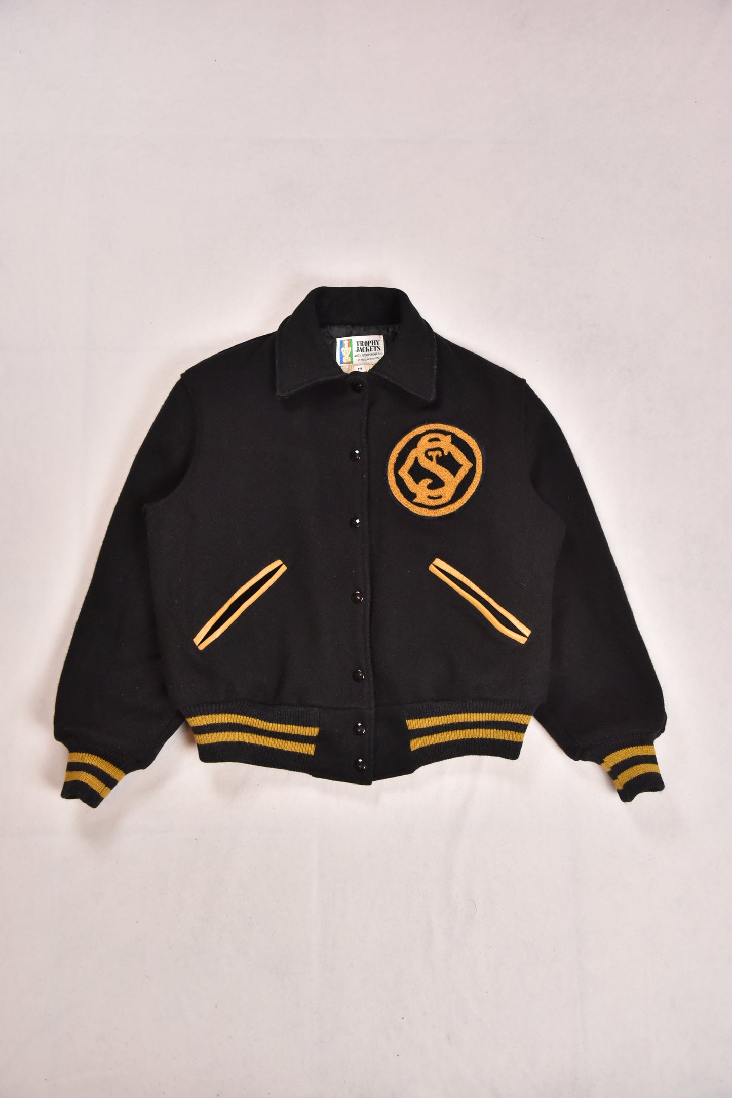 Giacca Varsity "ST" Vintage Made in USA / S