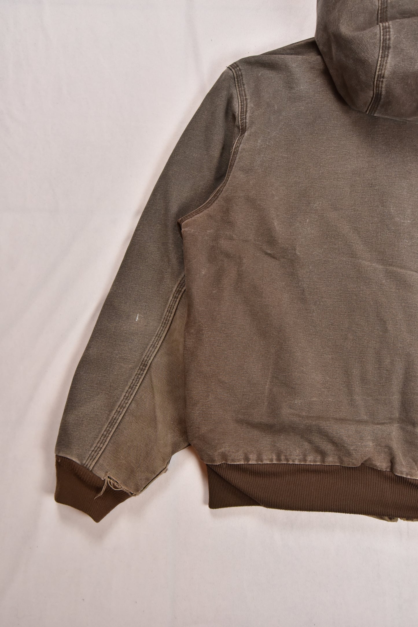 Vintage Carhartt Hooded Workwear Jacket / L