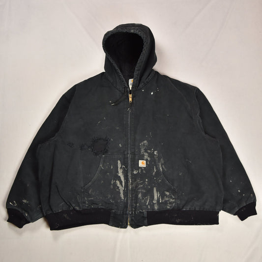 Vintage Carhartt Active Hooded Workwear Jacket / 5XL