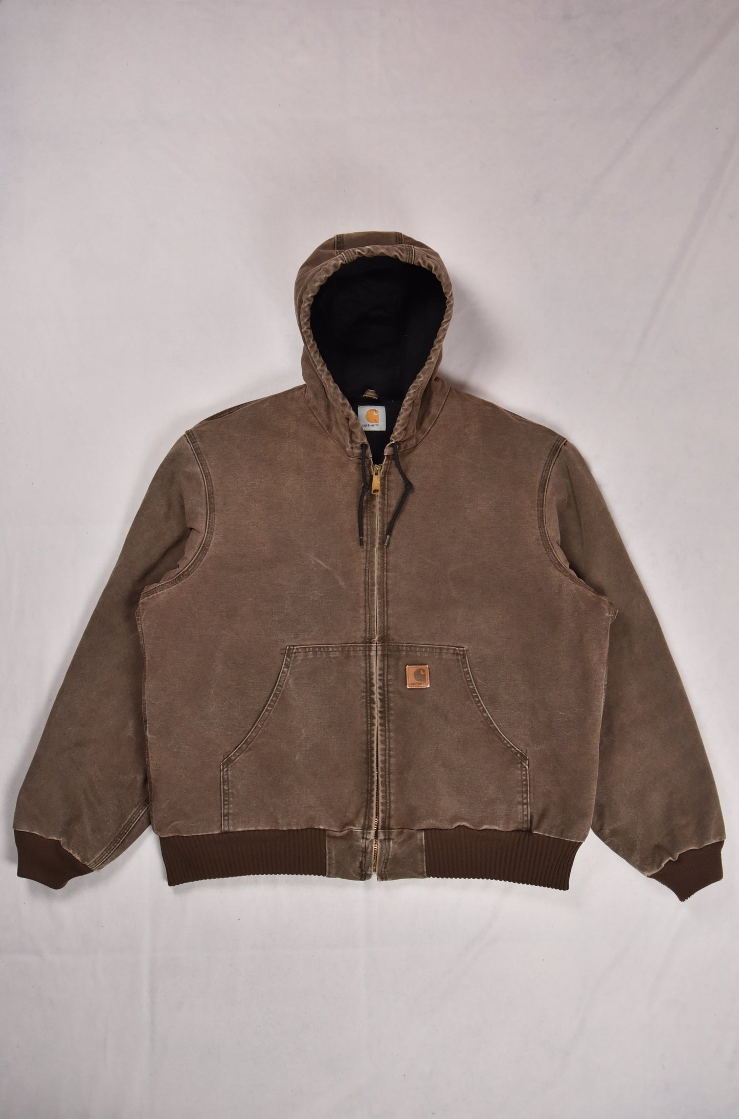Vintage Carhartt Active Hooded Workwear Jacket / XL