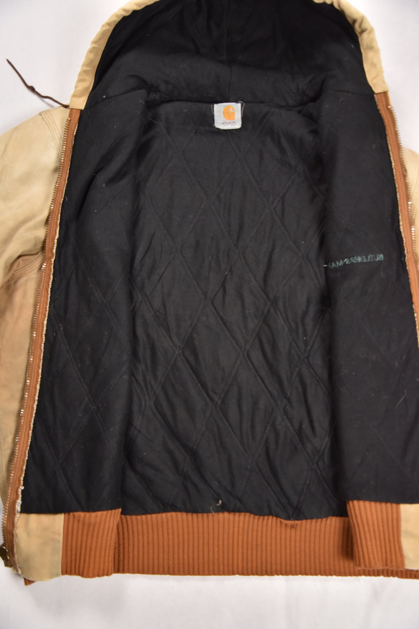 Vintage Carhartt Active Hooded Workwear Jacket / XXL