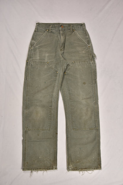 Carhartt Double Knee Workwear Made in USA Hose Vintage / 28x30